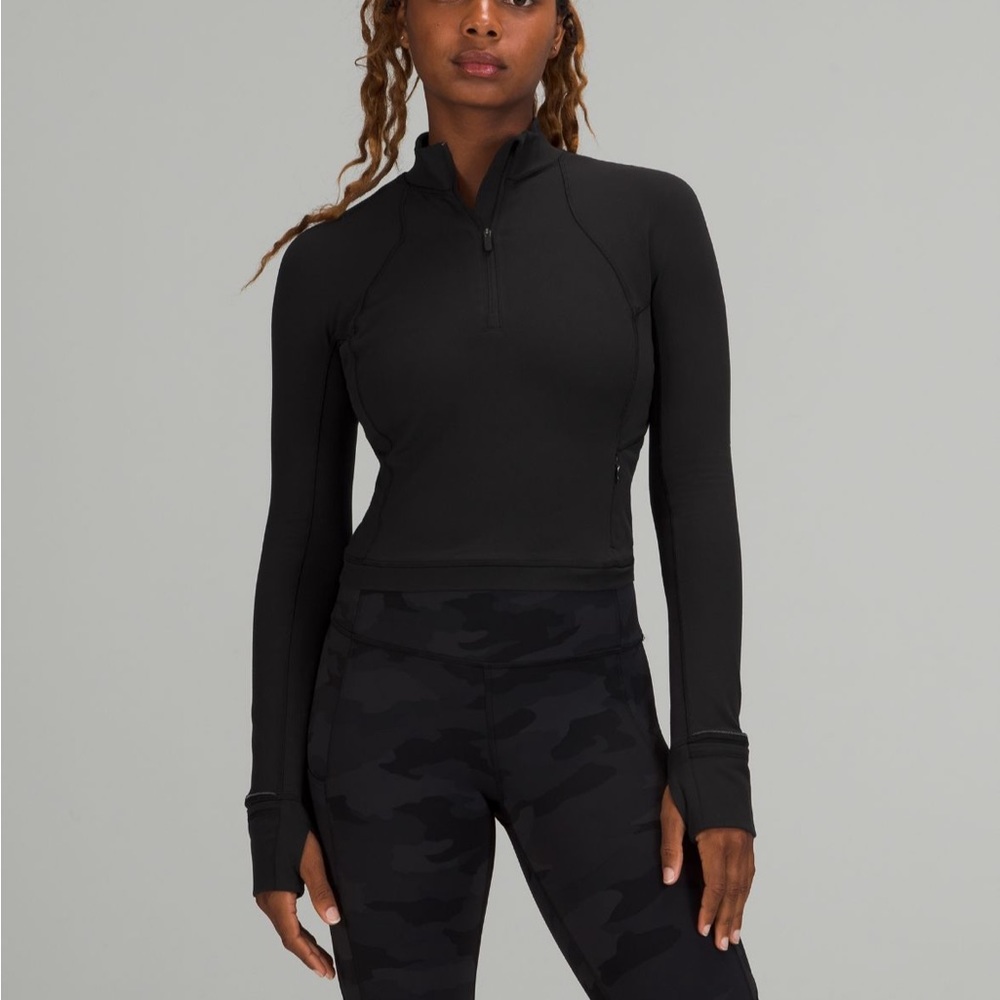 Lululemon Rulu Cropped Zip